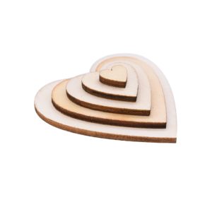 Portachiavi in legno Incisione laser