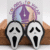 Pendientes Ghost Face Halloween 3D